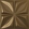 Ekena Millwork 19 5/8in. W x 19 5/8in. H Riley EnduraWall Decorative 3D Wall Panel Covers 2.67 Sq. Ft. WP20X20RLCCB - alternate 1